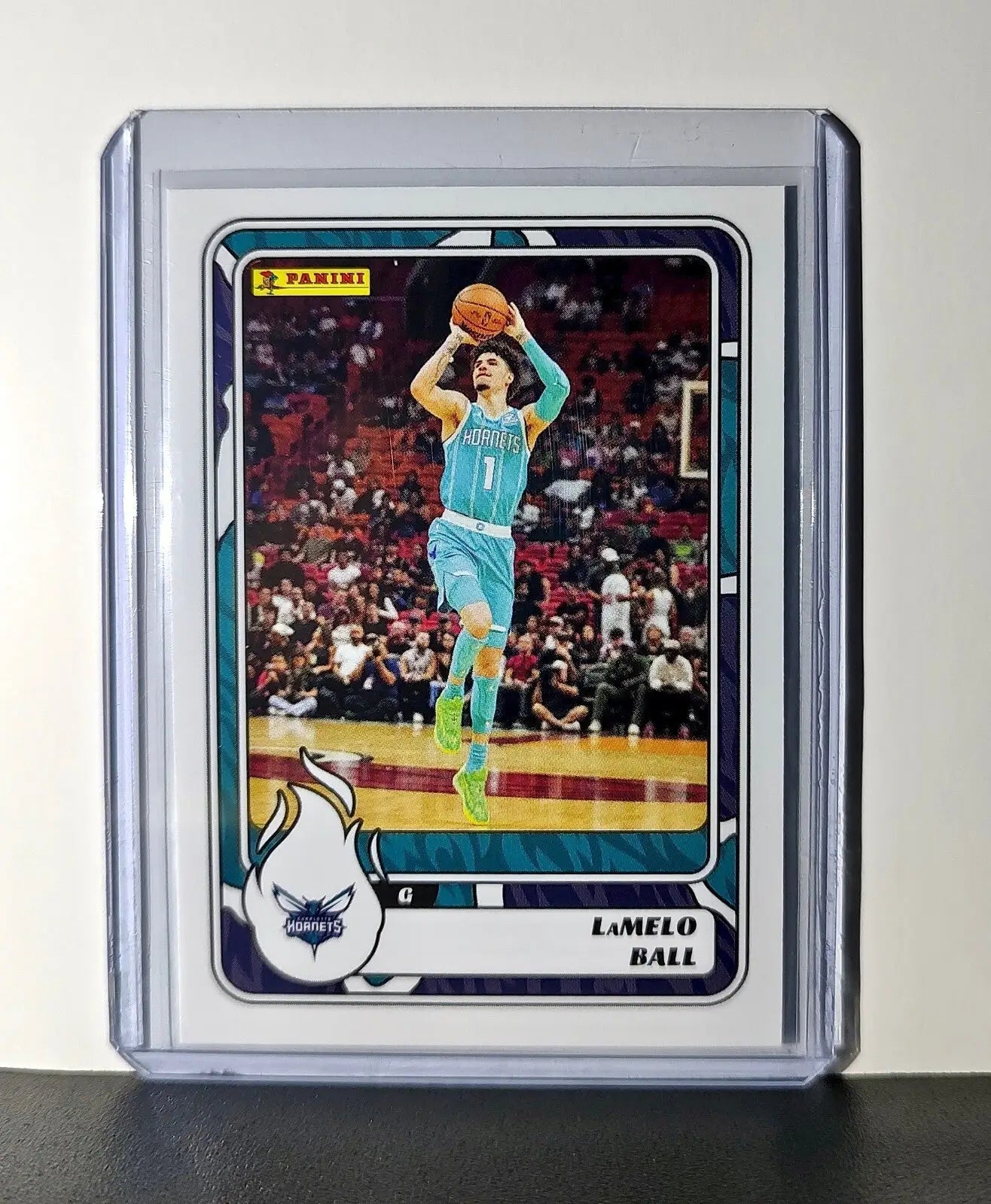 LaMelo Ball 2024-25 Panini NBA #45 Sticker Card Charlotte Hornets - Basketball Card Single