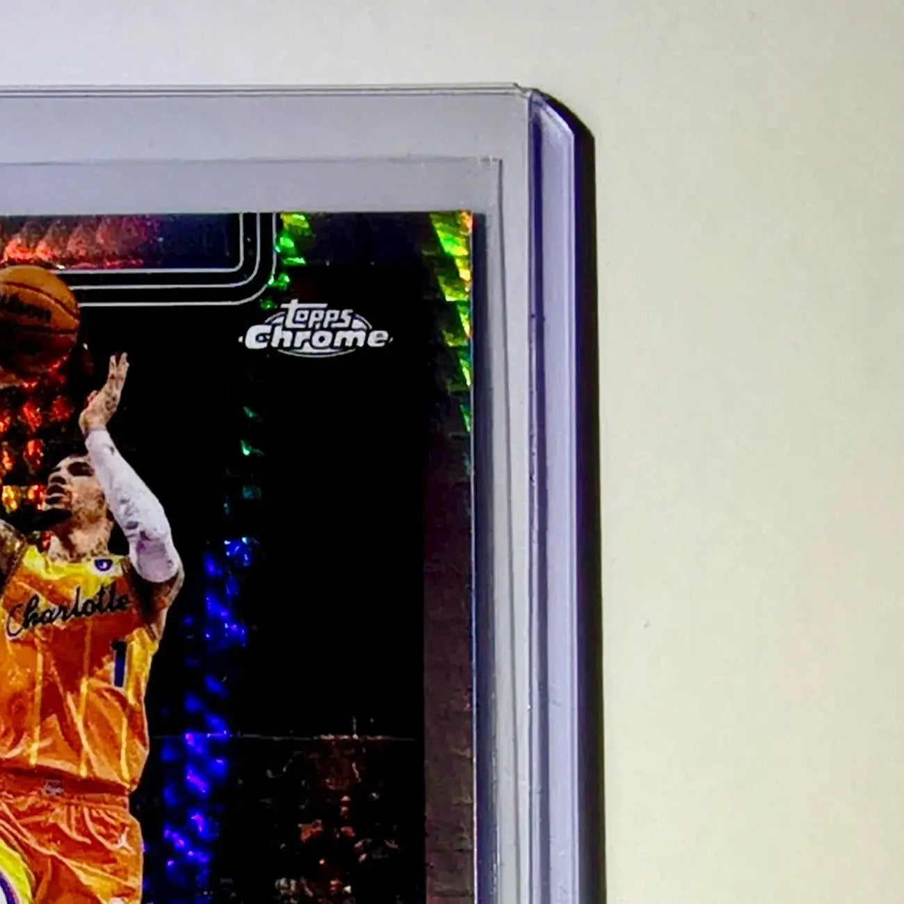 LaMelo Ball 2025-26 NBA Topps Chrome Update Basketball Refractor #50 Hornets - Basketball Card Single