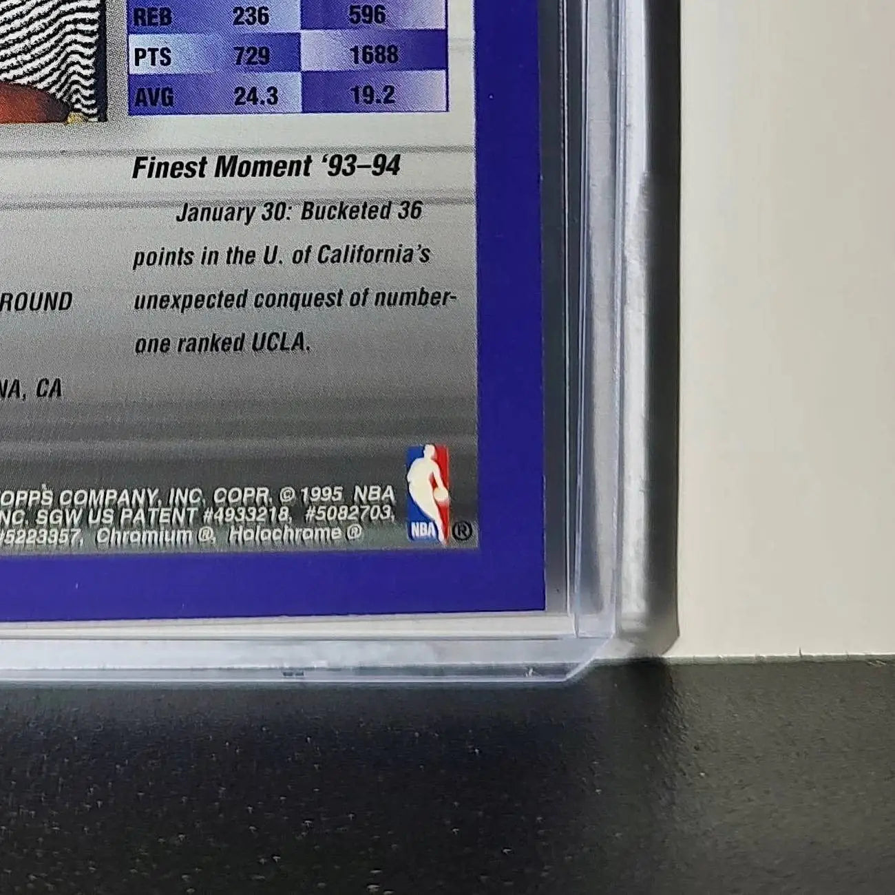 Lamond Murray Rookie 1994-95 Topps Finest #289 Card - Basketball Card Single