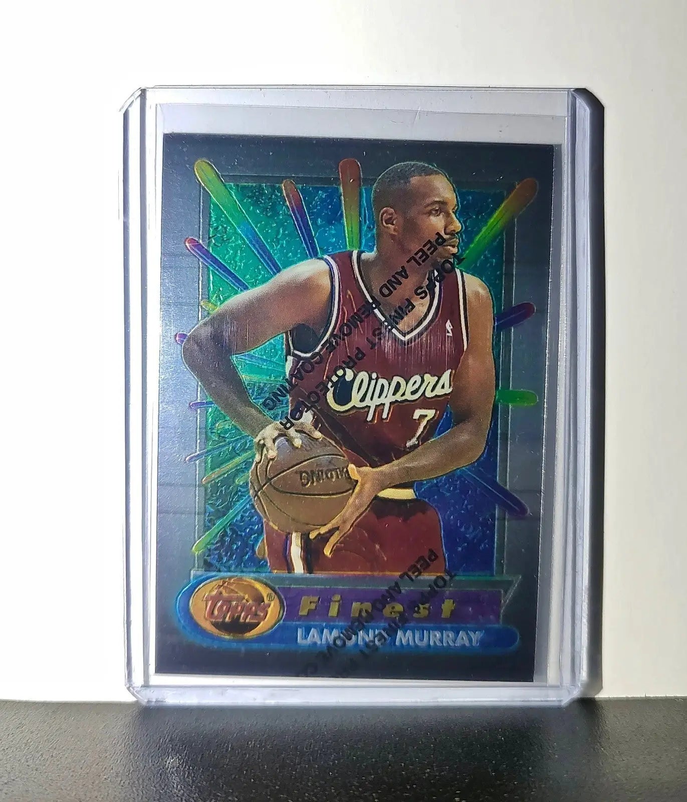 Lamond Murray Rookie 1994-95 Topps Finest #289 Card - Basketball Card Single