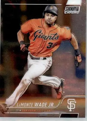 LaMonte Wade Jr. - 2022 Stadium Club Chrome - #107 - Baseball - Baseball Card Single