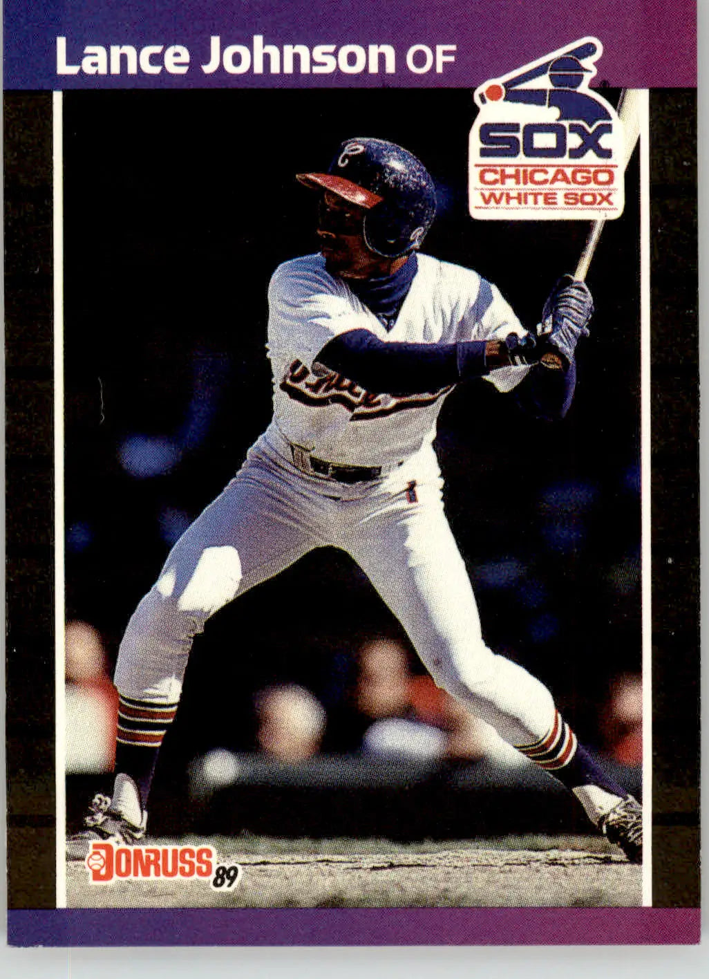 Lance Johnson - 1989 Donruss - #606 - Baseball - Baseball Card Single