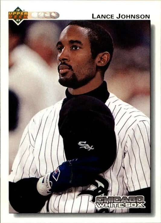 Lance Johnson 1992 Upper Deck MLB #188 Baseball Card Chicago White Sox - Baseball Card Single