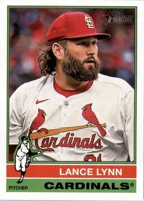 Lance Lynn - 2025 Topps Heritage - #318 - Baseball - Baseball Card Single