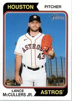 Lance McCullers Jr. - 2023 Topps Heritage - #235 - Baseball - Baseball Card Single