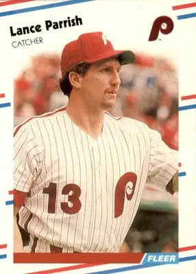 Lance Parrish - 1988 Fleer - #310 - Baseball - Baseball Card Single