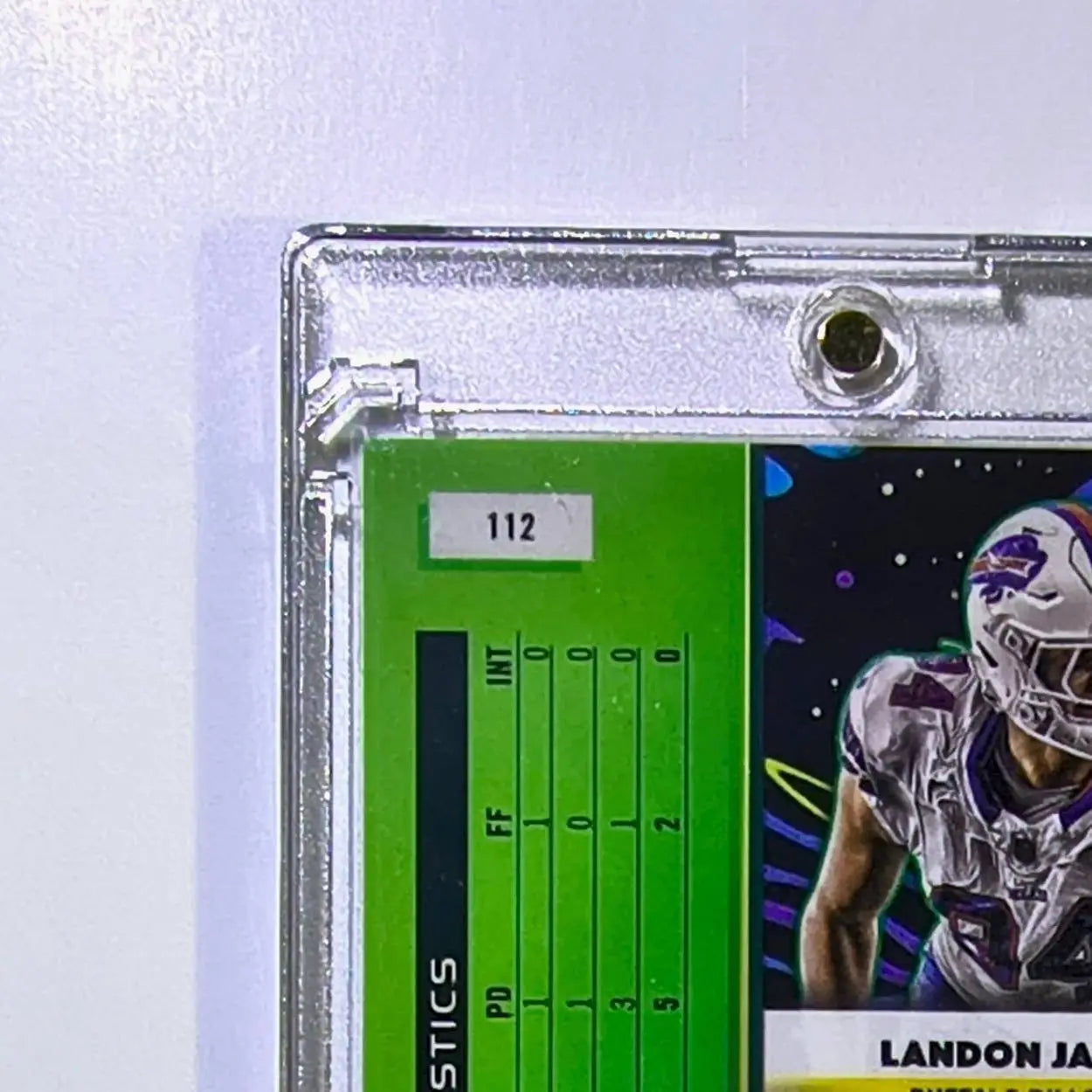 Landon Jackson Rookie 2025 Topps Chrome Cosmic Nucleus NFL #112 Buffalo Bills - Football Card Single
