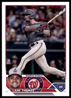 Lane Thomas 2023 Topps #437 Washington Nationals - Baseball Card Single