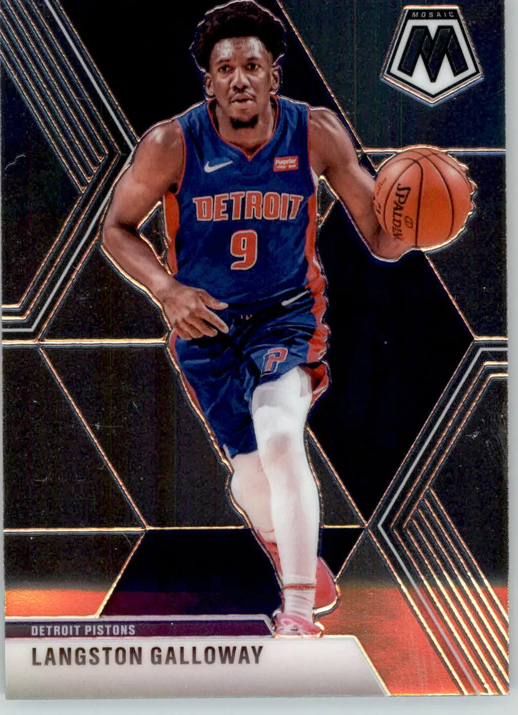 Langston Galloway - 2019-20 Panini Mosaic - #47 - Basketball - Basketball Card Single