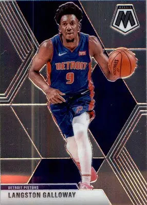 Langston Galloway - 2019-20 Panini Mosaic - #47 - Basketball - Basketball Card Single