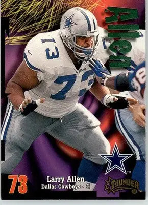 Larry Allen - 1998 SkyBox Thunder - #58 - Football - Football Card Single