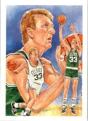 Larry Bird - 1990-91 Hoops - #356 - Basketball - Basketball Card Single