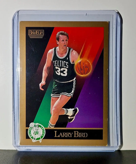 Larry Bird 1990 Skybox NBA #14 Card Boston Celtics - Basketball Card Single