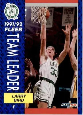 Larry Bird - 1991-92 Fleer - #373 - Basketball - Basketball Card Single
