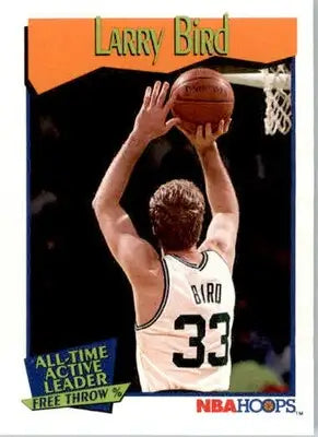 Larry Bird - 1991-92 Hoops - #532 - Basketball - Basketball Card Single
