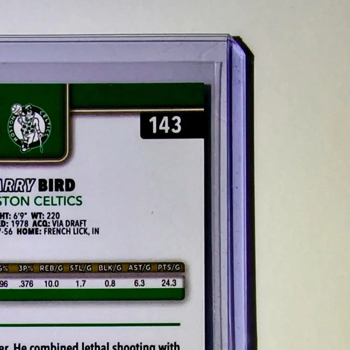 Larry Bird 2025-26 NBA Topps Chrome Update #143 Basketball Card Boston Celtics - Basketball Card Single