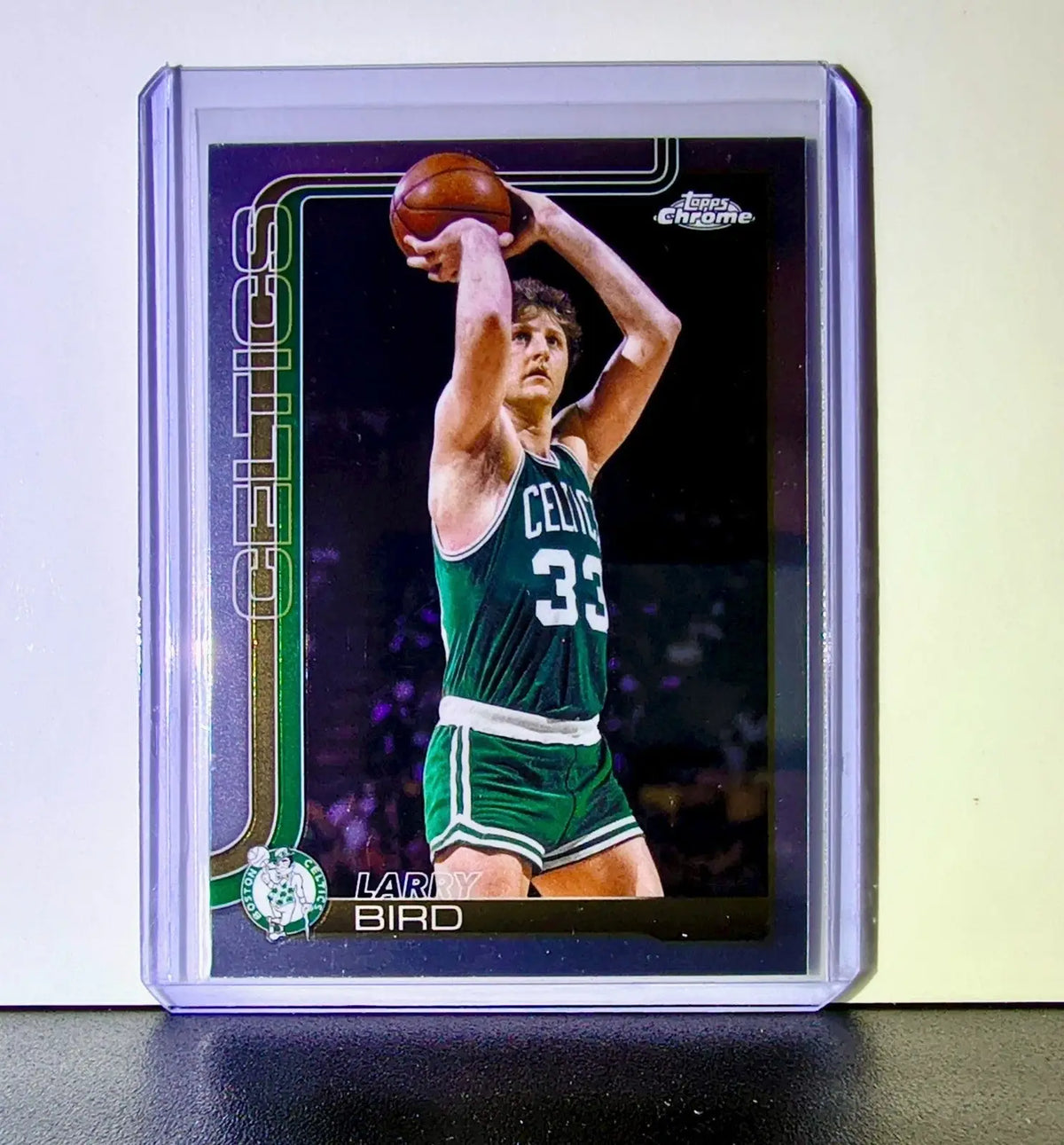 Larry Bird 2025-26 NBA Topps Chrome Update #143 Basketball Card Boston Celtics - Basketball Card Single