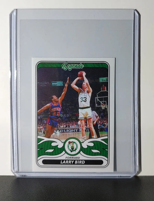Larry Bird Legends 2024-25 Panini NBA #495 Sticker Card Boston Celtics - Basketball Card Single