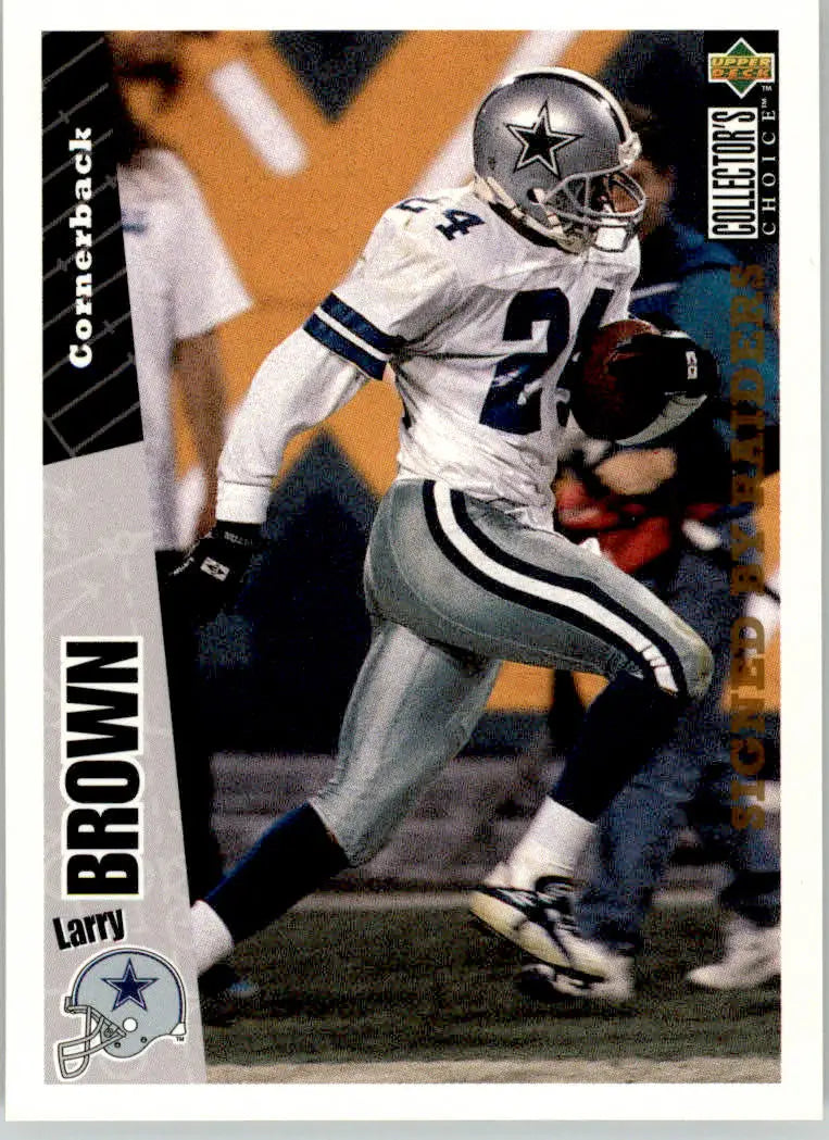 Larry Brown - 1996 Collector’s Choice - #145 - Football - Football Card Single
