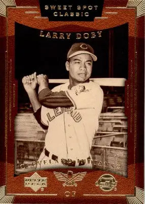 Larry Doby - 2004 Upper Deck Sweet Spot Classic - #47 - Baseball - Baseball Card Single