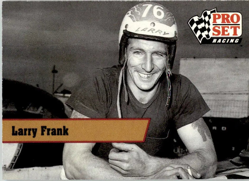 Larry Frank - 1991 Pro Set - #L20 - Legends Racing - Racing Card Single