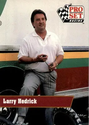 Larry Hedrick - 1991 Pro Set - #106 - RC Racing - Racing Card Single