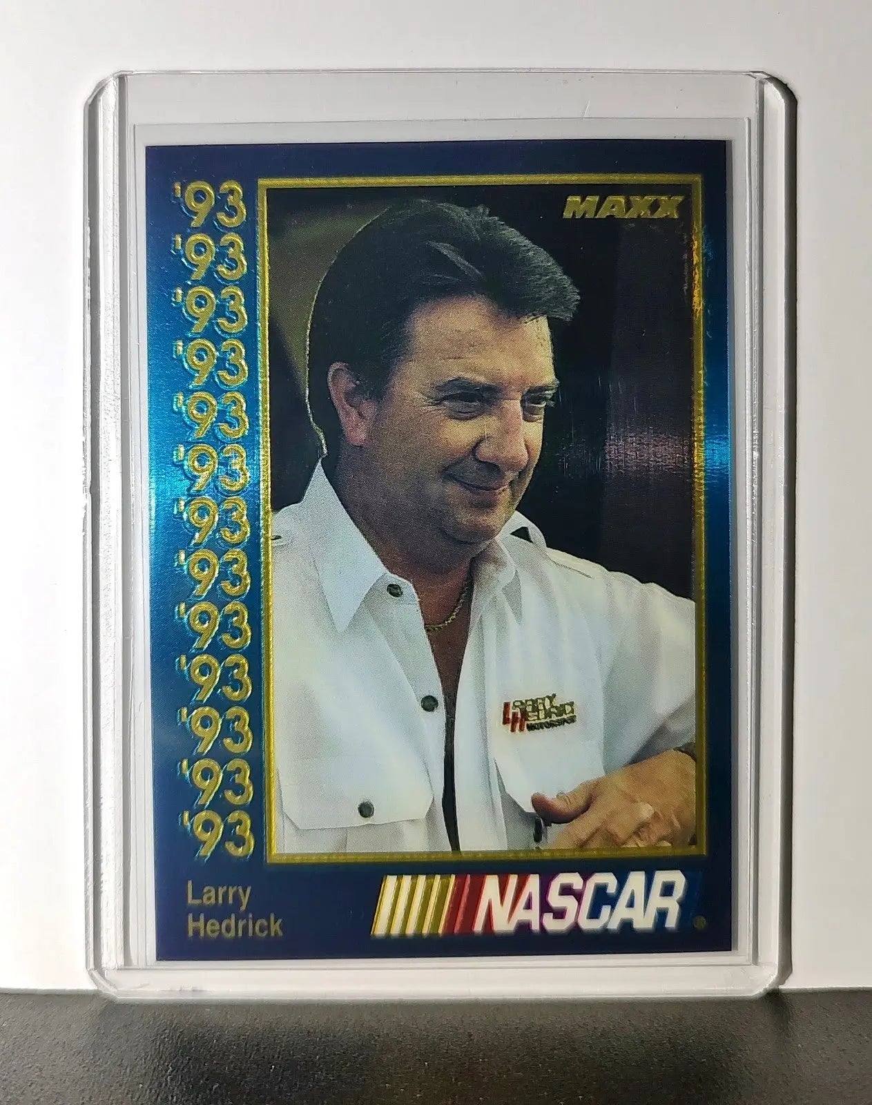 Larry Hedrick 1993 Maxx Premier Plus Racing #118 NASCAR Card Larry Hedrick - Racing Card Single