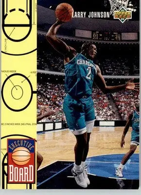 Larry Johnson - 1993-94 Upper Deck - #435 - Basketball - Basketball Card Single