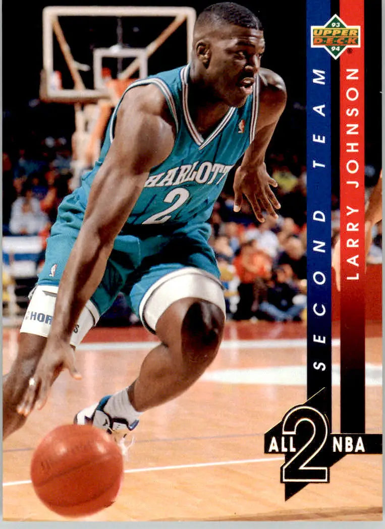 Larry Johnson - 1993-94 Upper Deck - #AN7 - All-NBA Basketball - Basketball Card Single