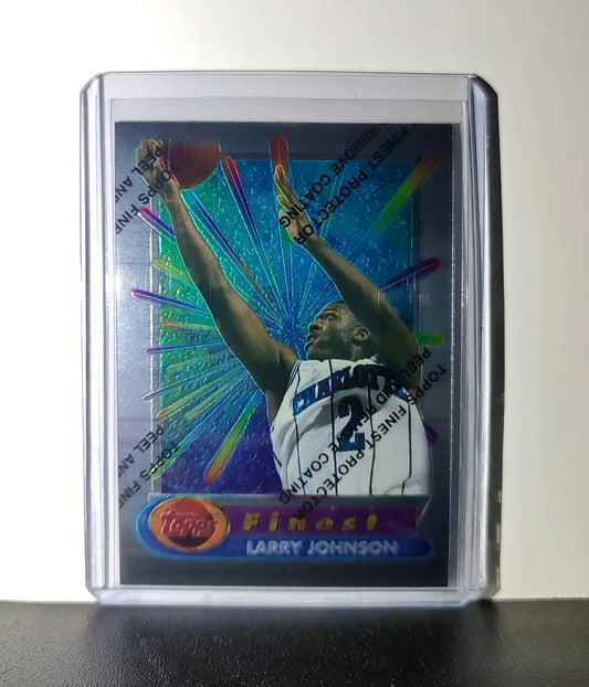 Larry Johnson 1994-95 Topps Finest #270 Basketball Card