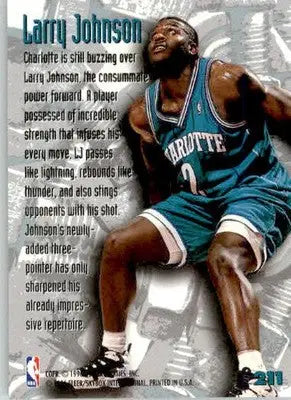 Larry Johnson - 1995-96 Metal - #211 - Nuts & Bolts Basketball - Basketball Card Single