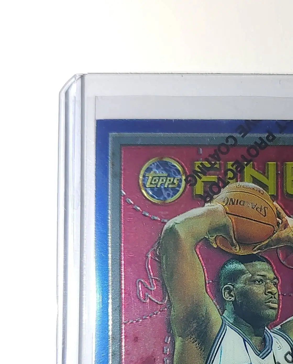 Larry Johnson 1995-96 Topps Finest NBA #233 Card Hornets
