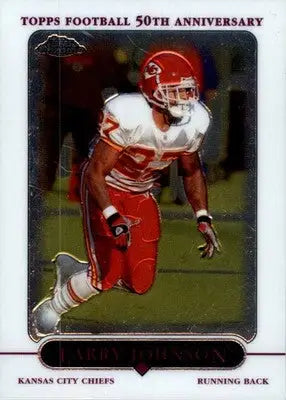 Larry Johnson - 2005 Topps Chrome - #31 - Football - Football Card Single