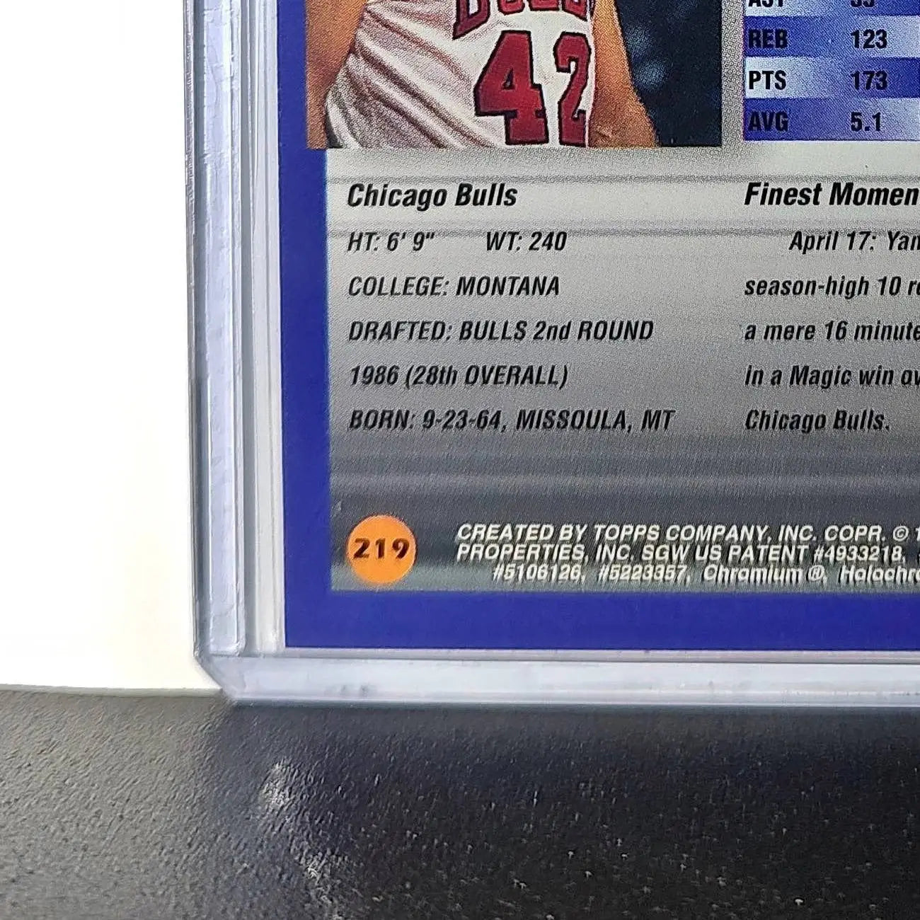 Larry Krystkowiak 1994-95 Topps Finest #219 Basketball Card