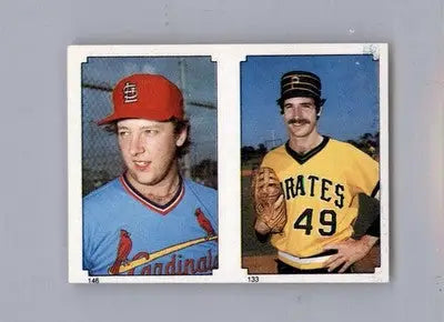 Larry McWilliams / Dave LaPoint - 1984 Topps Stickers - #133 / 146 - Baseball - Baseball Card Single