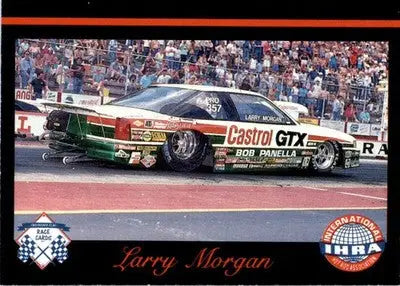 Larry Morgan - 1989 Checkered Flag IHRA - #38 - Racing - Racing Card Single