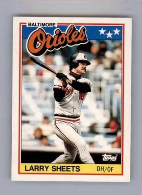 Larry Sheets - 1988 Topps UK Minis - #70 - Baseball - Baseball Card Single