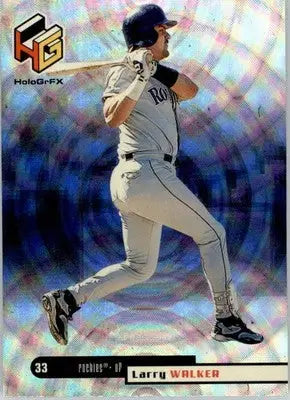 Larry Walker - 1999 Upper Deck HoloGrFX - #21 - Baseball - Baseball Card Single