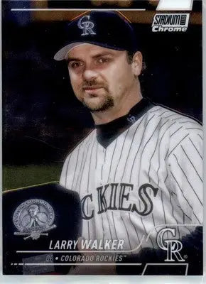 Larry Walker - 2022 Stadium Club Chrome - #40 - Baseball - Baseball Card Single