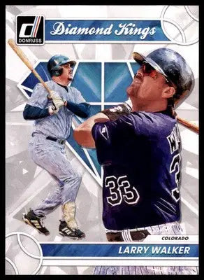 Larry Walker 2023 Donruss Diamond Kings #29 Colorado Rockies - Baseball Card Single