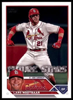 Lars Nootbaar 2023 Topps #455 St. Louis Cardinals - Baseball Card Single