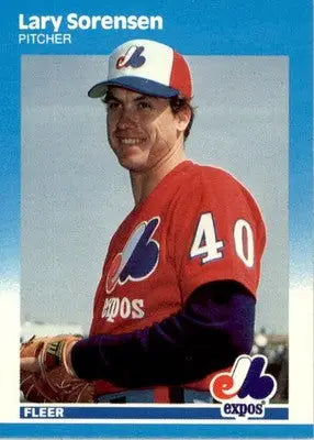 Lary Sorensen - 1987 Fleer Update - #U-111 - Baseball - Baseball Card Single