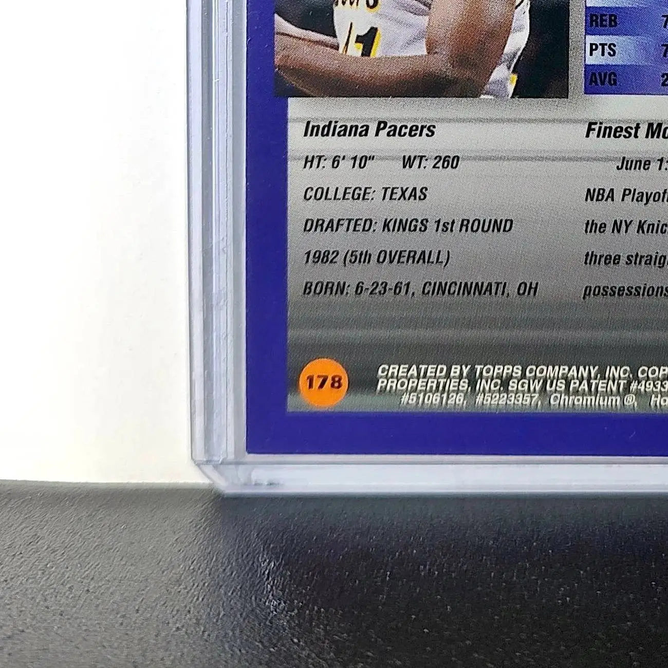 LaSalle Thompson 1994-95 Topps Finest #178 Basketball Card