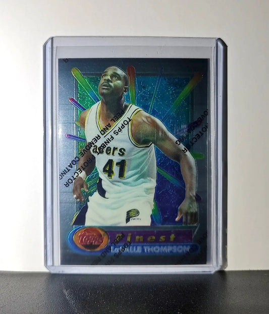 LaSalle Thompson 1994-95 Topps Finest #178 Basketball Card - Basketball Card Single