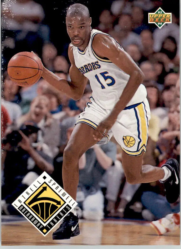 Latrell Sprewell - 1993-94 Upper Deck - #452 - Basketball - Basketball Card Single