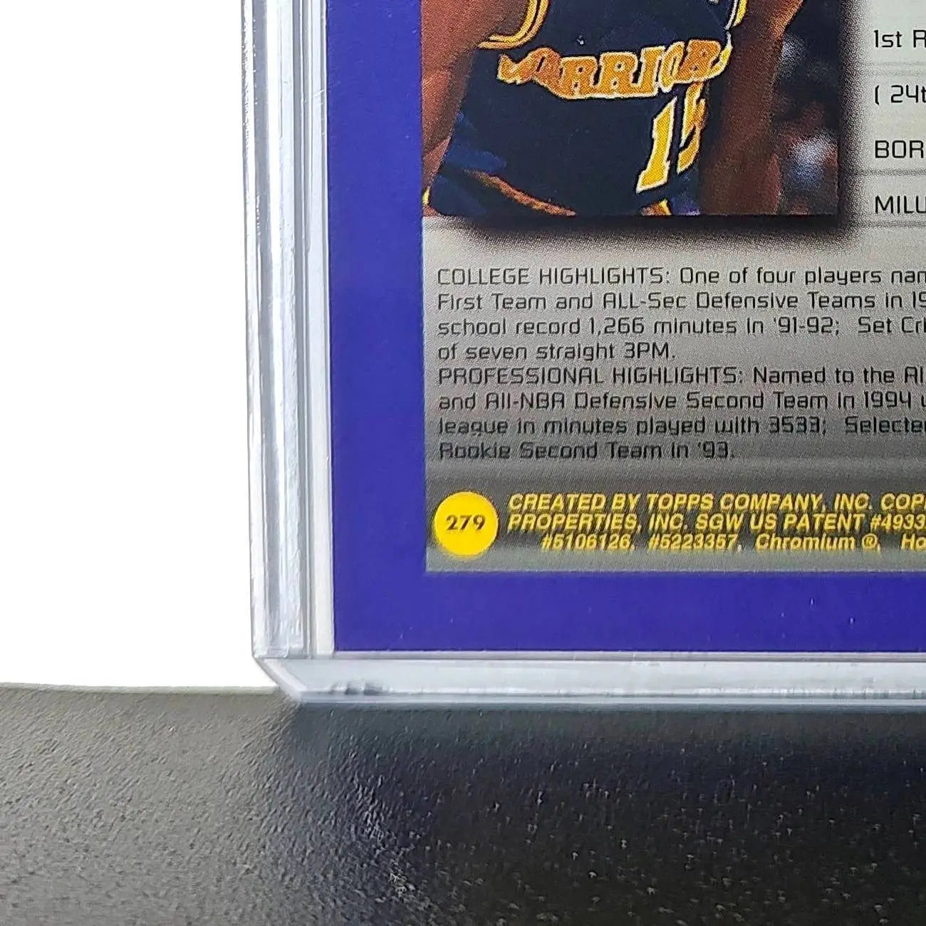 Latrell Sprewell 1994-95 Topps Finest #279 Collegiate Best