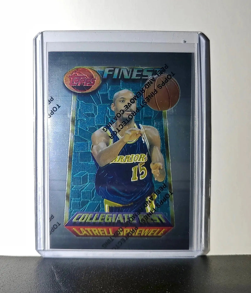 Latrell Sprewell 1994-95 Topps Finest #279 Collegiate Best