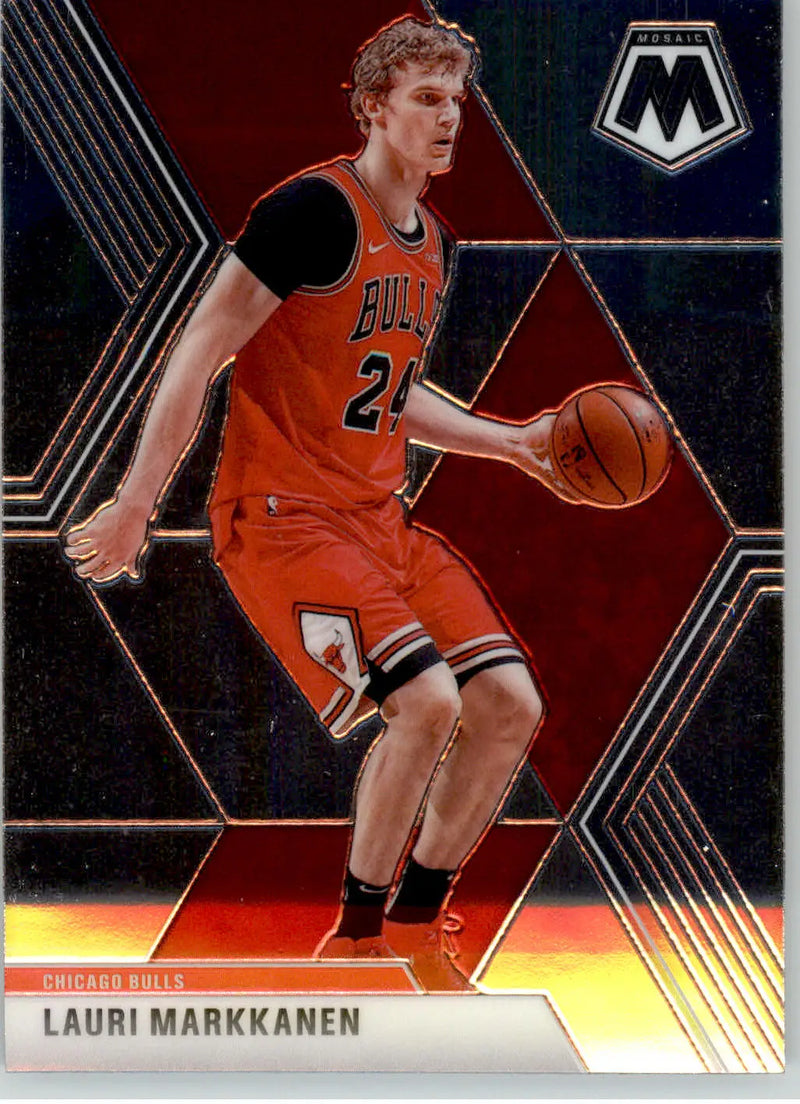 Lauri Markkanen - 2019-20 Panini Mosaic - #97 - Basketball - Basketball Card Single