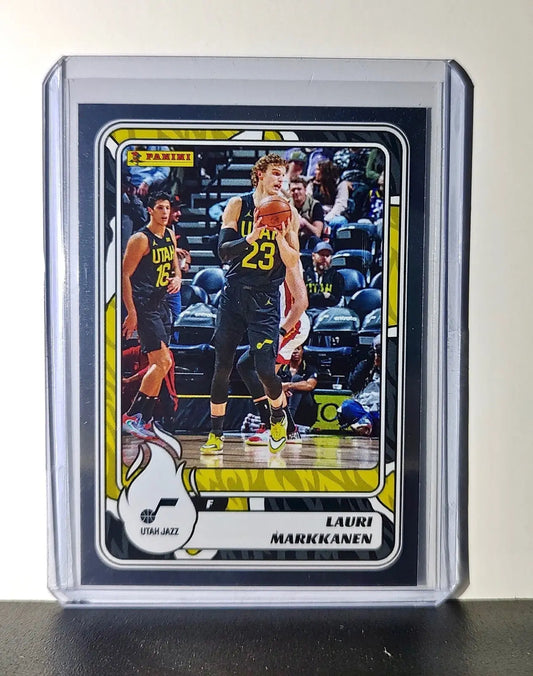 Lauri Markkanen 2024-25 Panini NBA #6 Foil Sticker Card Utah Jazz - Basketball Card Single
