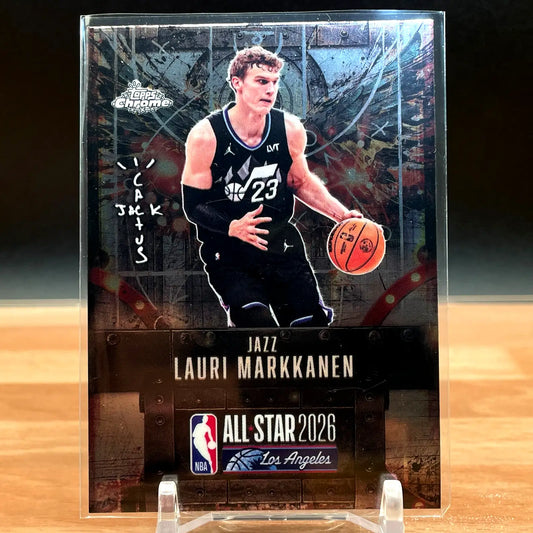 Lauri Markkanen 2025 Topps Chrome Cactus Jack Basketball NBA All-Star #20 CG22 - Basketball Card Single